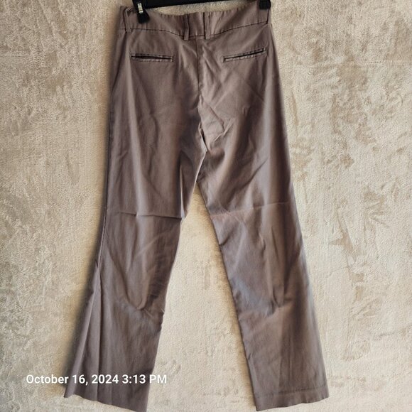 Express World Brand Stretch Dress Pants Womens Size 3/4 Reg Hook & Loop Pockets - Picture 8 of 10